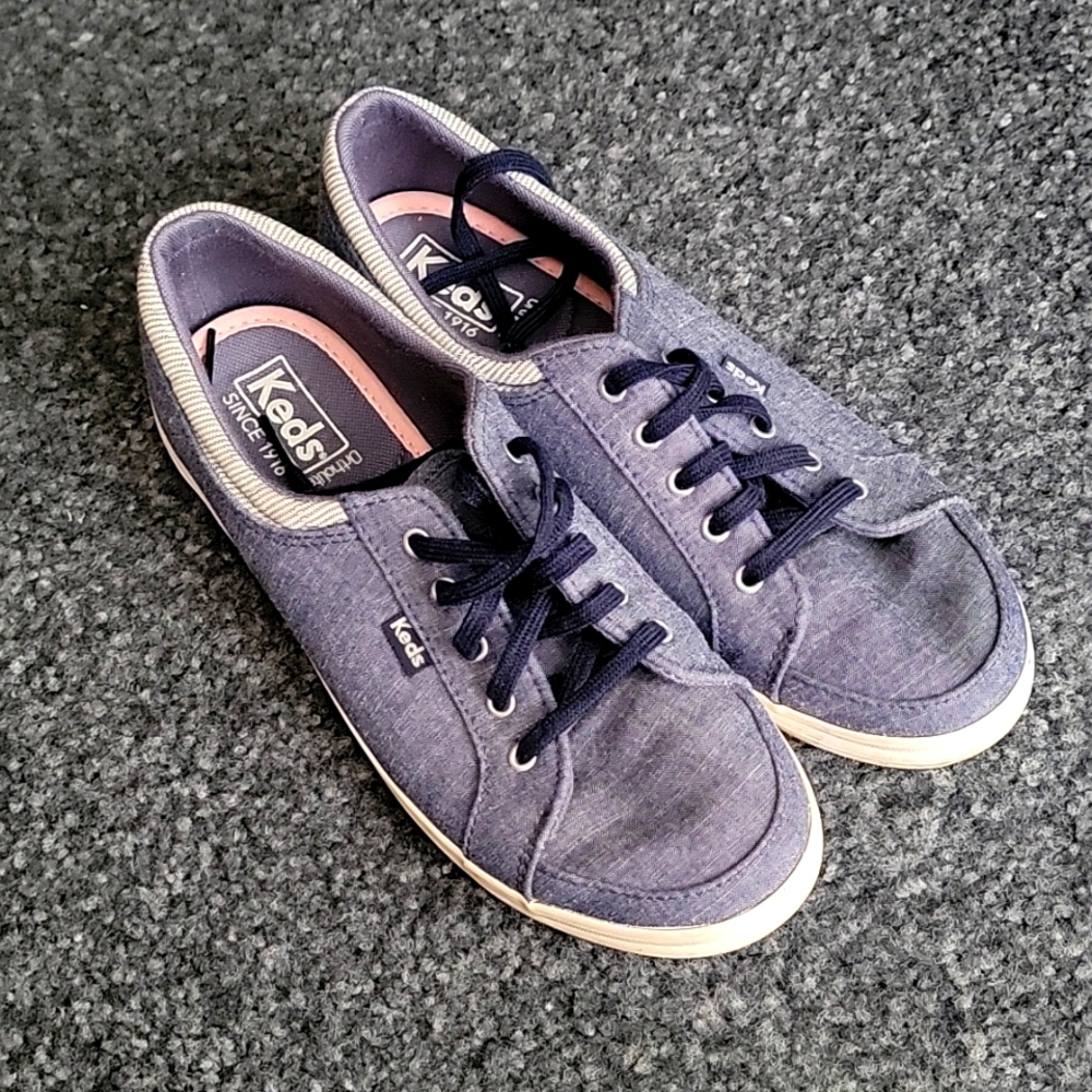 Keds Women's Denim Ortholite Sneaker Size 7